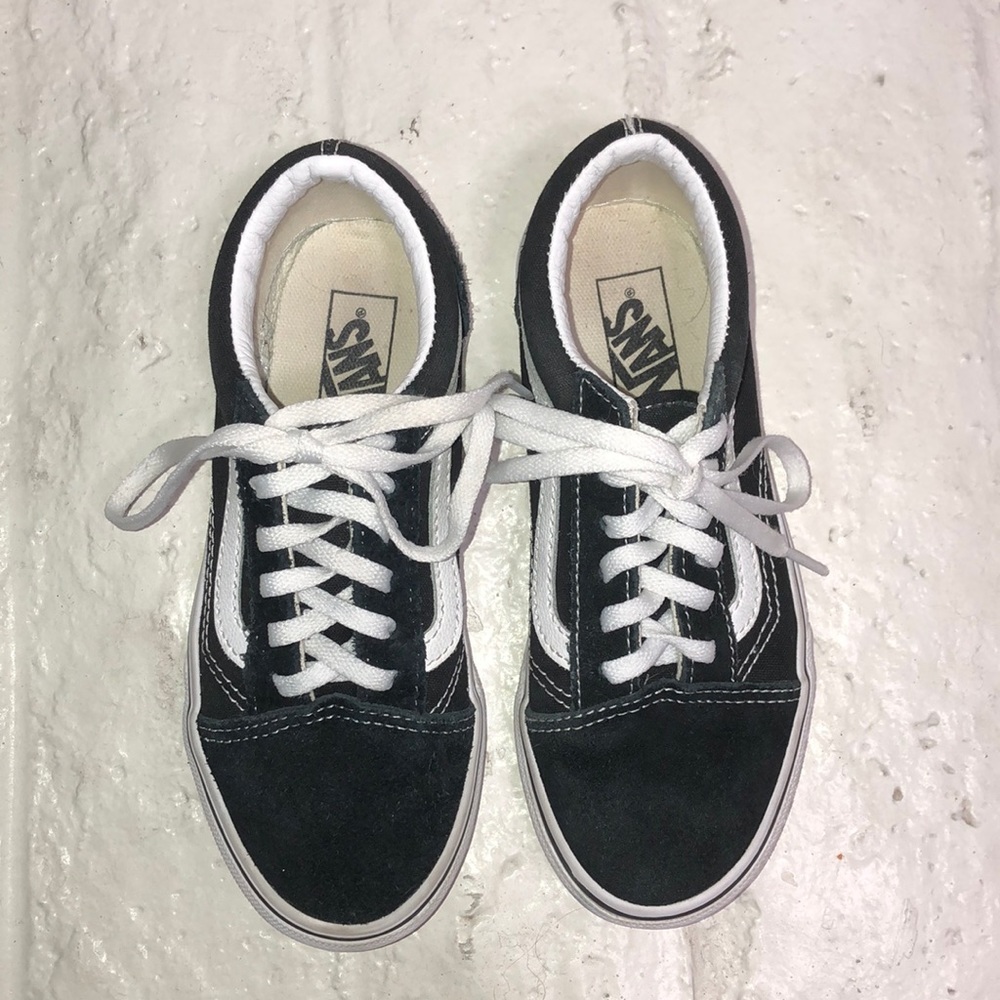 Kids Vans Old Skool Black & White SZ 1